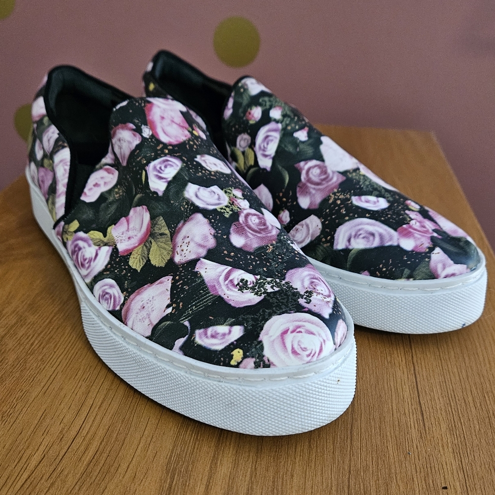 Schutz Slip-on Bloom Flower Mix